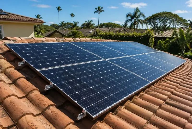 Installation de panneaux solaires à Mouzeuil-Saint-Martin